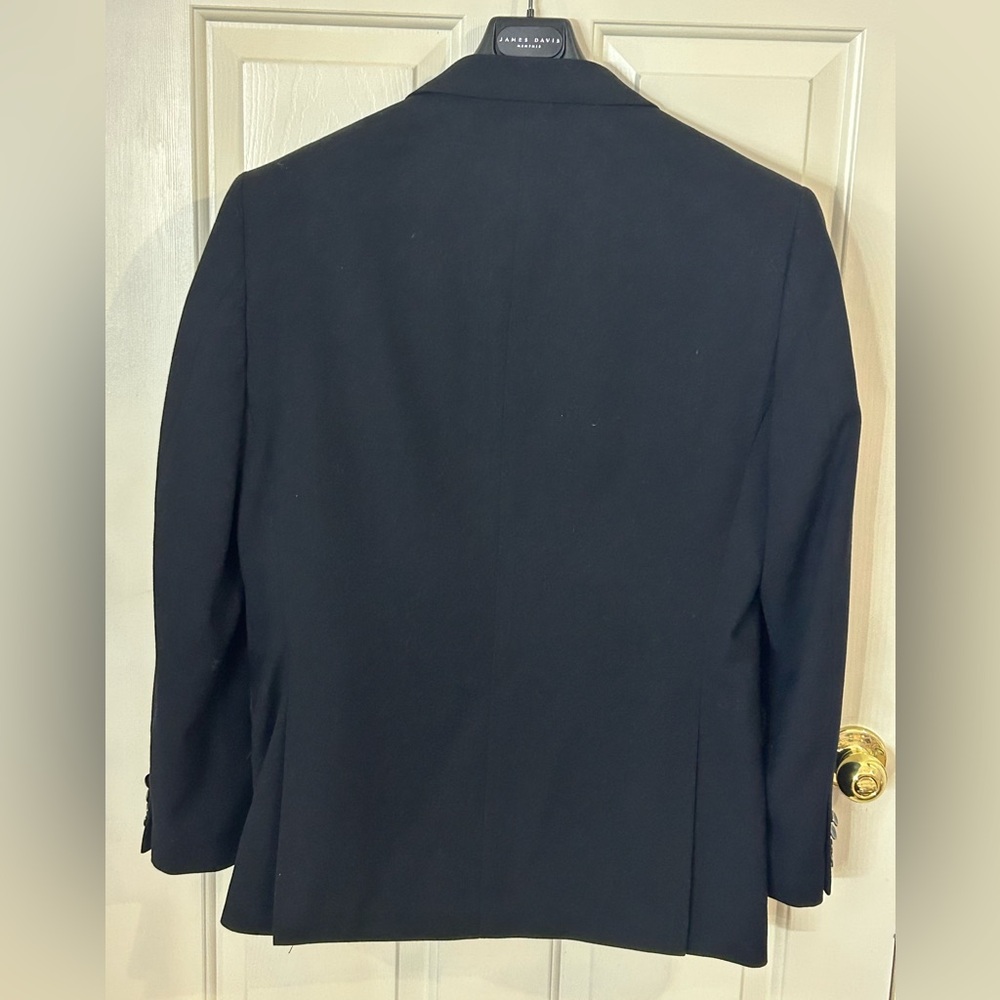 Alan Flusser 42R Poly Viscose Blend 2 Button Sport Coat Blazer - Picture 3 of 12